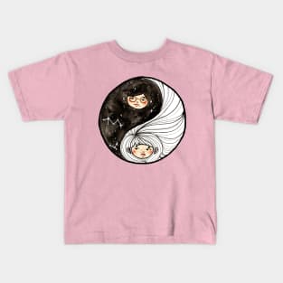 Ying Yang Sisters Kids T-Shirt